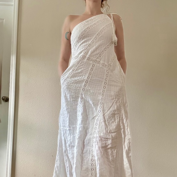 Free people white dress - Picture 1 of 9